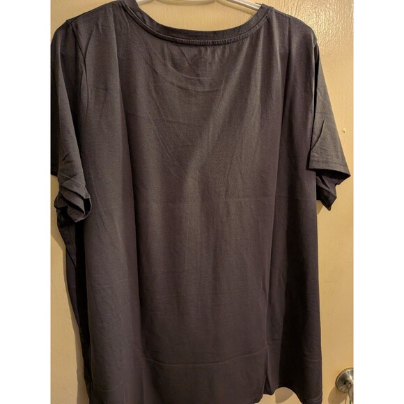 Mickey Mouse and Friends Distressed T-Shirt Black Size 2XL Disney Plus Size - Picture 3 of 4